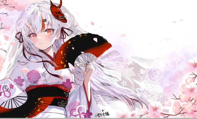 #百鬼絵巻 #百鬼あやめ 夢花火 