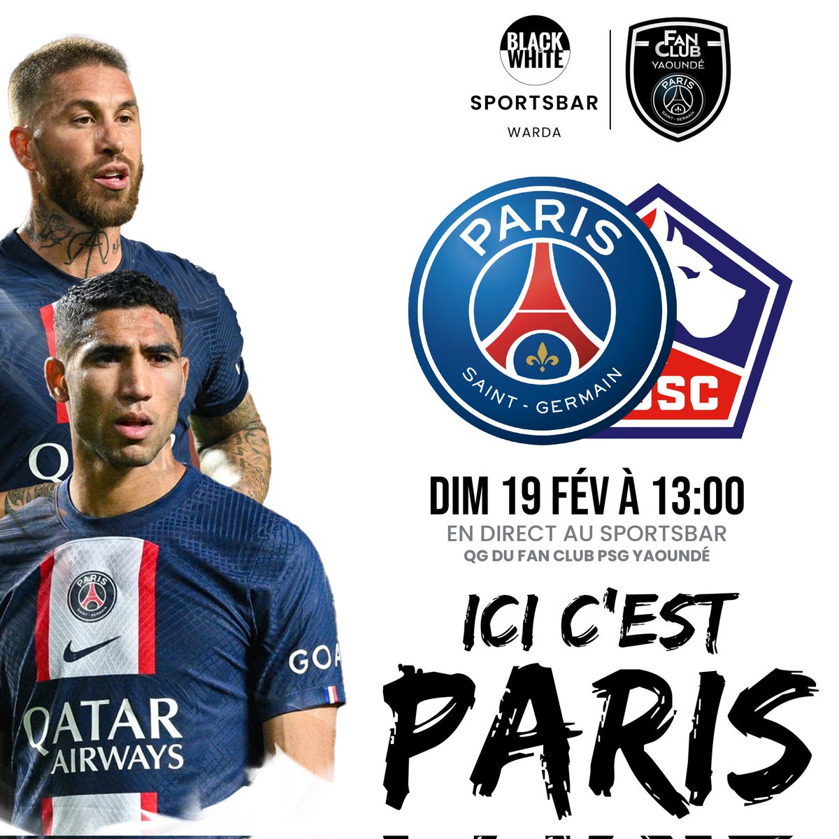 BnWDjeuga's tweet photo. 🚨⚽️ 𝗠𝗔𝗧𝗖𝗛𝗗𝗔𝗬 ⚽️🚨

Après 03 défaites consécutives, le PSG affronte Lille au Parc des Princes. Seront-ils capables de se reprendre ? 

❤️ Si tu es Parisien
🔁 Si tu penses que Lille gagnera le match !

N'oublie pas de partager ton prono en commentaires 💬⤵️ ! #PSGLOSC https://t.co/jZ3XEkmmfQ