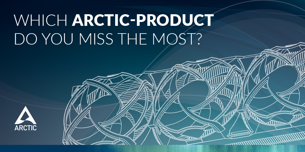 ARCTIChannel's tweet photo. Every product says goodbye at some point. The reasons for this could not be more varied. But which old ARCTIC product do you miss the most? 🤔
Maybe we can make you happy with a successor in the future! 😀
#eol #throwback #arctic #cooler #gpucooler #cpucooler https://t.co/qiRXRlM5Hv