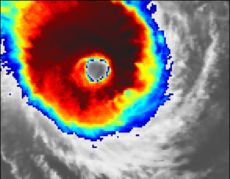 Firinga_le_site's tweet photo. L'oeil de #FREDDY est parfaitement régulier, le mur de l'oeil est intense, cela est la signature d'un cyclone de très forte intensité, où règne des vents extrêmes.  On estime que les rafales à plus 300 km/h sont concentrées sur un rayon de 30 km autour de l'oeil...

©️ METEOSAT https://t.co/sAOJ2Jwgl5
