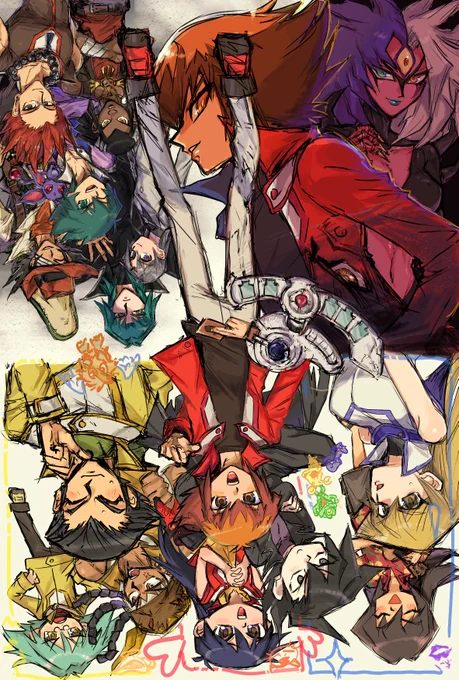 GX履修完了記念絵です 