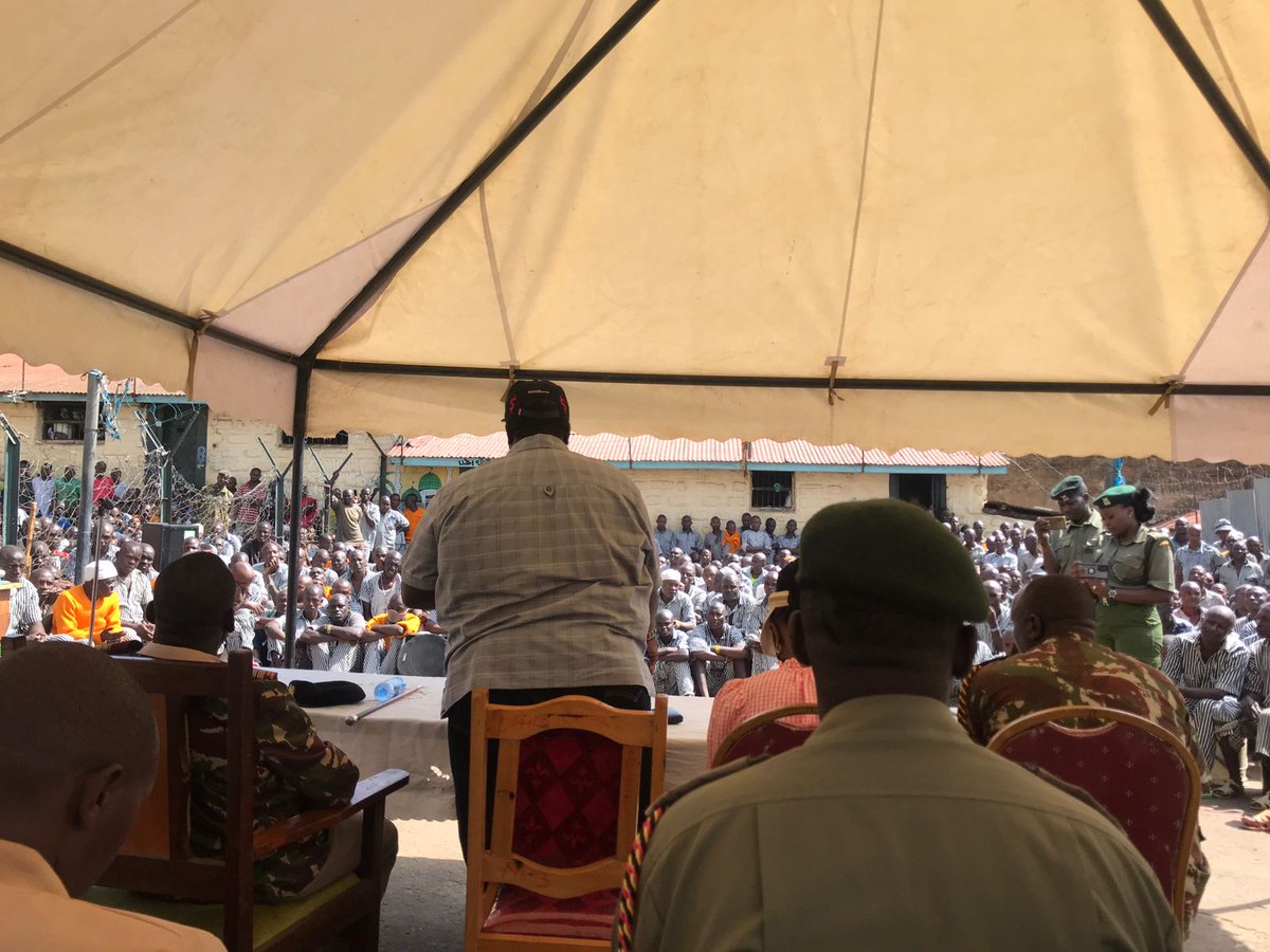 PPReforms_Ke's tweet photo. A site visit of Meru GK Prison by Captain Werunga and Md. Anne Ireri together with the technical support staff.
#TeamMeru
#PoliceAndPrisonReforms
@PrisonsKe https://t.co/nOueJiJnZS