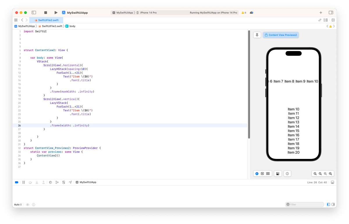 AliMohmac's tweet image. 24- Day 39 – Project 8, part one
#100DaysOfSwiftUI
#SwiftUI
#HackingWithSwift