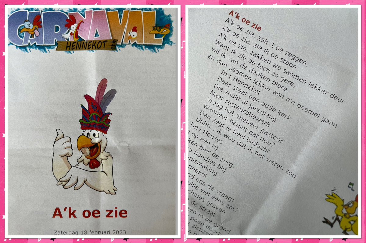 Mooie #carnavalsviering in het Hennenkot <a href="/LandparkAssisie/">Landpark Assisië</a>. “A’k oe zie”. #ontmoeten #verbinden #samen