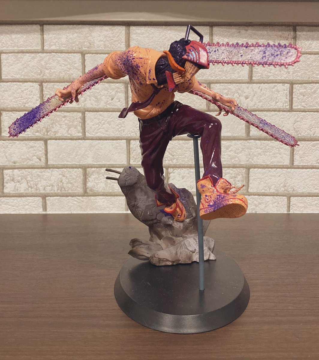 グランディスタ チェンソーマン フィギュア リペイント箱あり チェーンソーマン (リペイント) グランディスタ チェンソーマン