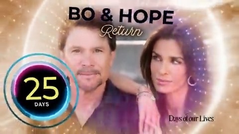 RT @DaysPeacock: The countdown continues! Bo and Hope are on their way back to #DaysofourLives! #Days @peacock https://t.co/Fo0eLQpS8N