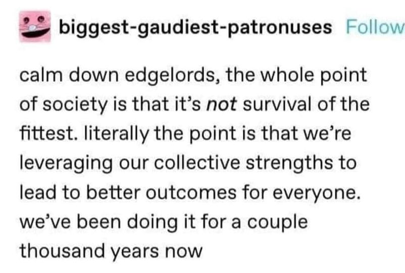 FernandoVinol's tweet photo. @Garrettroph @ErinEARoss @am_anatiala Yup, this is also why libertarians are looked upon as adolescents who never grew up. https://t.co/0NgfCf5iaF