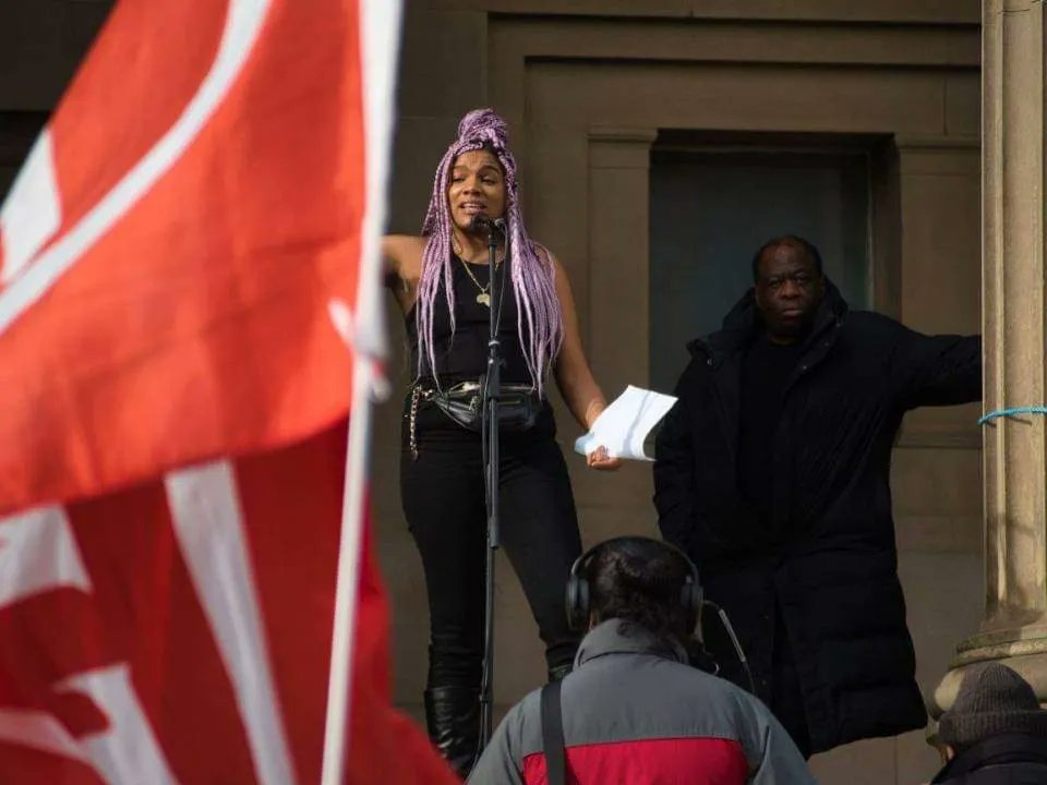 chantelle_lunt's tweet image. 🧵 Yesterday, our community 
came together to show what the Liverpool City Region is all about. A region built from migration (including enforced migration), rich in a culture that has always been diverse. We have the world in one city, and we are bloody proud of it!