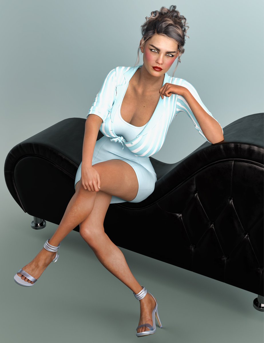 BrokeFantasyAVN's tweet photo. This is the look you get when you are late for your date. #daz3d #render #visualnovel #avn #3drender #portrait #3dart https://t.co/WFxmuhh1aO