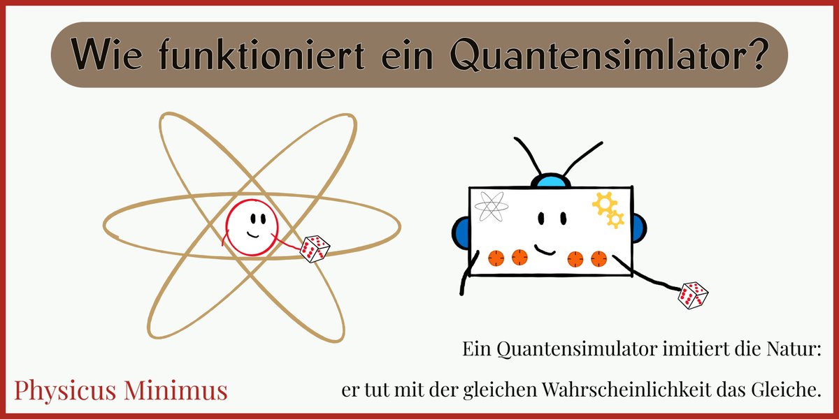 Quantentechnologie ist mehr als nur Quantencomputing ⚛️ Der Quantensimulator ist die unscheinbare große Schwester des Quantencomputers. Was sich dahinter verbirgt, erkläre ich in meinem neuen Blogpost!
Schaut vorbei auf Physicus Minimus:
physicus-minimus.com/quantensimulat…