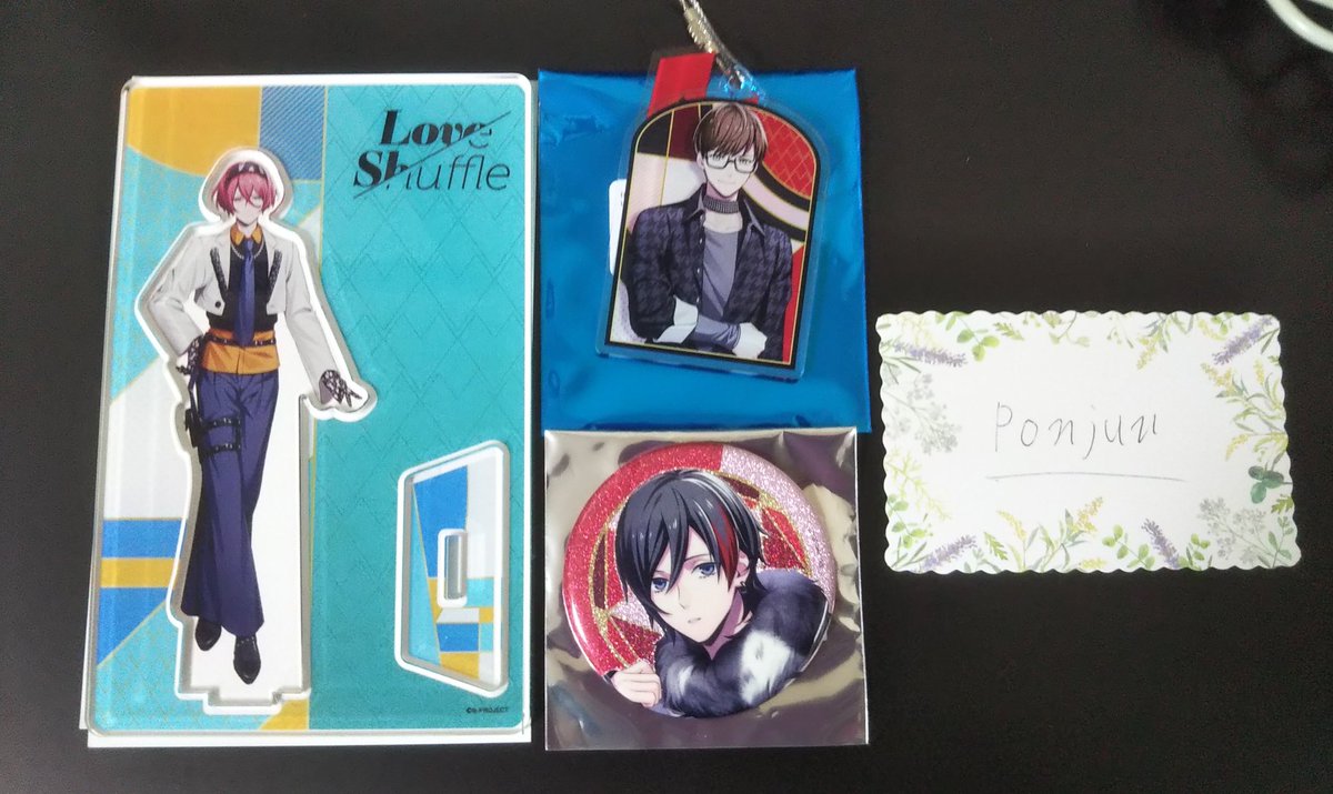 B-PROJECT 愛染　チェキ　缶バッジ 交換】 B-PROJECT Love Shuffle Bプロ ポップアップ 缶バッジ アクスタ