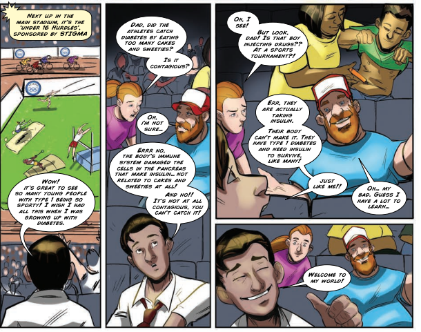 One of the big challenges in the world of #T1Diabetes? 
Tackling stigma
Did you know <a href="/RevolveComics/">Revolve Comics</a> <a href="/mbrp1/">Mayank Patel</a> et al helped create a #ComicBook to raise awareness &amp; tackle this?

Via <a href="/NHSEngland/">NHS England</a> <a href="/PHU_NHS/">Portsmouth Hospitals University NHST</a> <a href="/UHSFT/">University Hospital Southampton 💙</a>
Have a look &amp; cascade-it's FREE to read/download

revolvecomics.com/diabetes-type-…