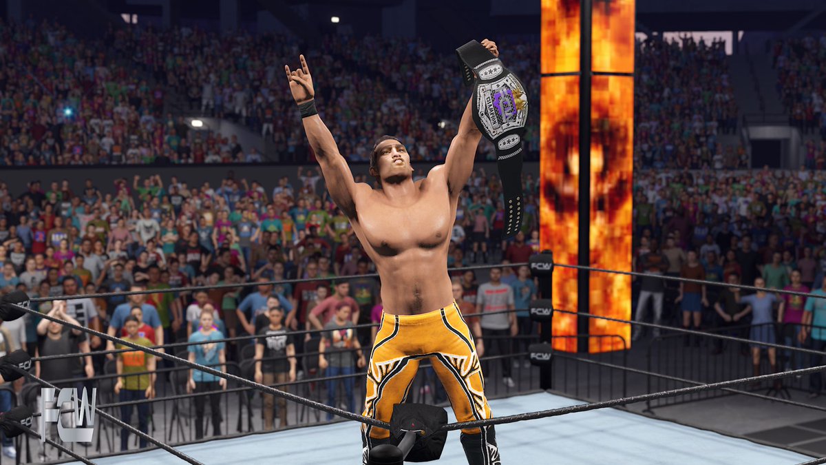 FCWNic's tweet photo. I won this title only last night and I'm defending it against the former champion next week stay tuned for the 25th of February FCW episode. Go look at @fcw4_life for the links to the twitch channel https://t.co/VnTX70qqMl