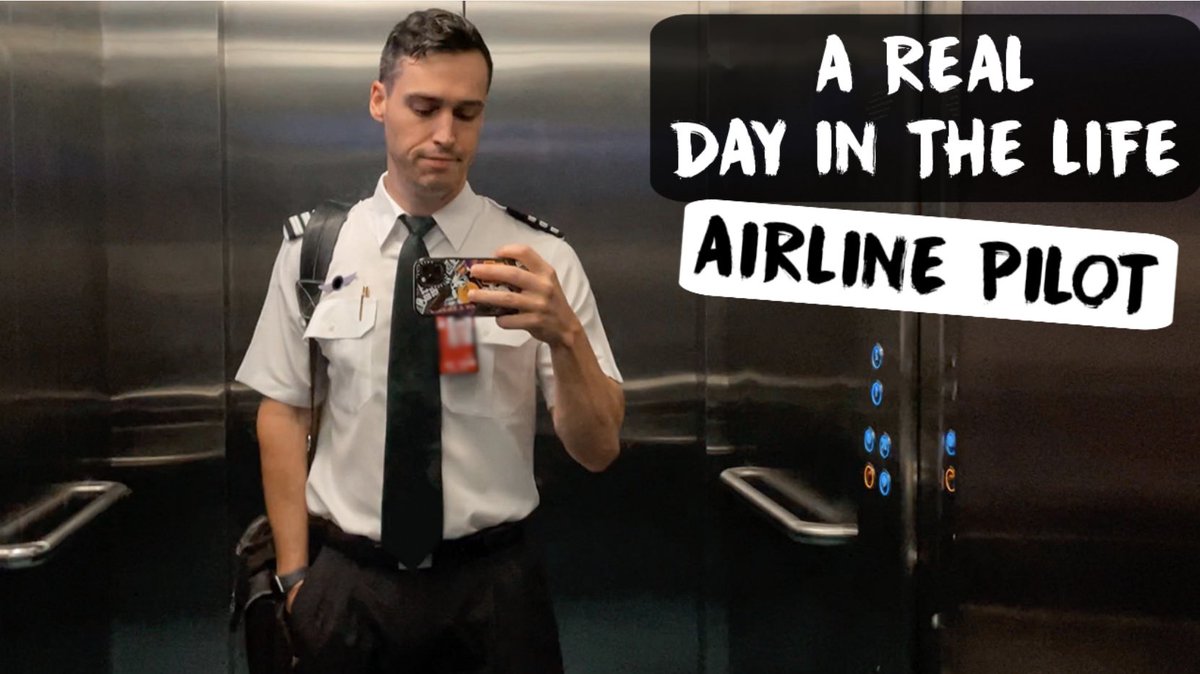 nickpriest's tweet photo. a REAL Day In The Life As An Airline Pilot 

BRAND NEW YOUTUBE VIDEO IS LIVE 

https://t.co/rE6moyTuaI

#pilot #vlog #dayinthelife #youtube https://t.co/KrFuyE0BkD
