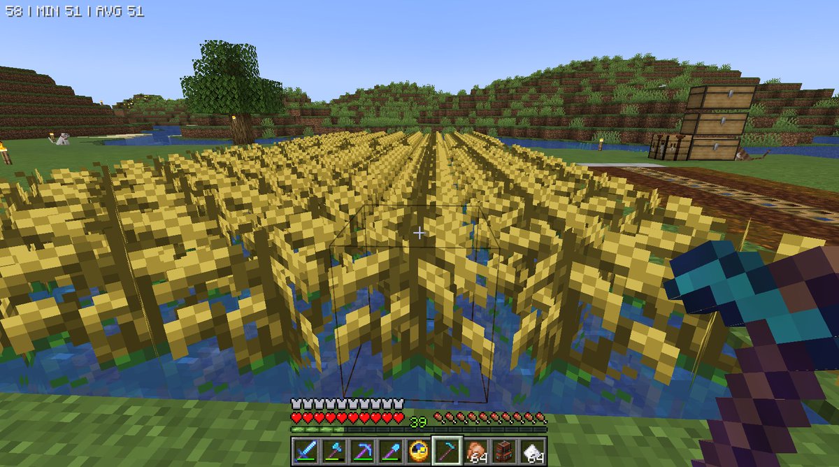 ComanHoliday's tweet photo. #Minecraft #マイクラ #FarmersDelightMod #NeapolitanMod　
農産物MODを導入した事によって、農家の取引品が
バニラのものから色々と置き換わるパターンがあります
この村は水田をいっぱい作ろうと思っているので、
米の産地になりますｗ
なので、農家の取引で米が出るまで「選別」しましたw https://t.co/cqHrdTLivo
