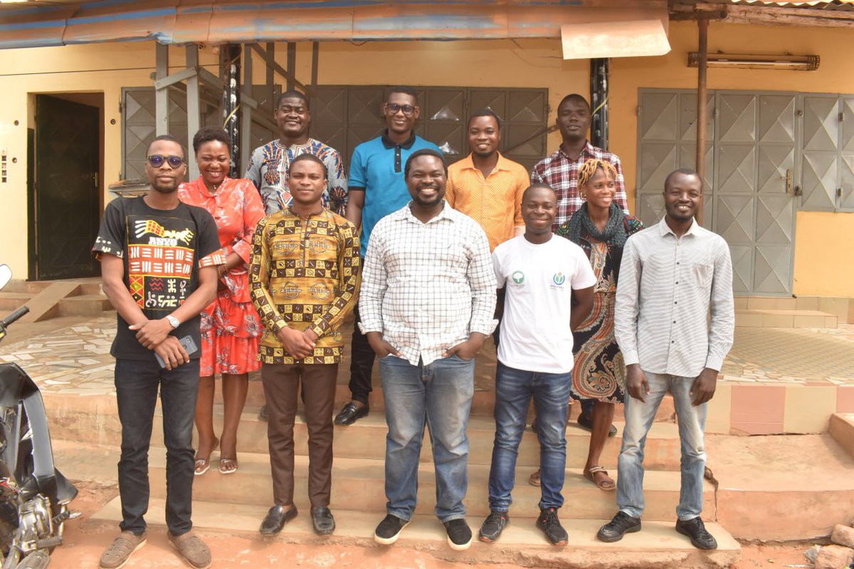 WikimediaTg's tweet photo. Les membres de la communauté Wikimédia Togo se sont réunies en Assemblée Générale Constitutive ce samedi 18 février 2023 à Lomé, précisément au quartier Adidogomé immeuble NEM (siège de KALAMAR).
 @Wikimedia_CIV @WikimediaBj @WikimediaTN @WikimediaCAfr @Wikimedia_Fr @Wikimedia https://t.co/VCaTaZV0fw