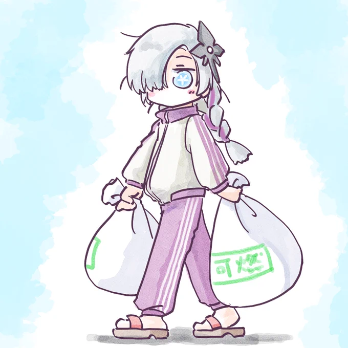 ヰ、の出し忘れ?#ゆるまじょ#星界美術部 