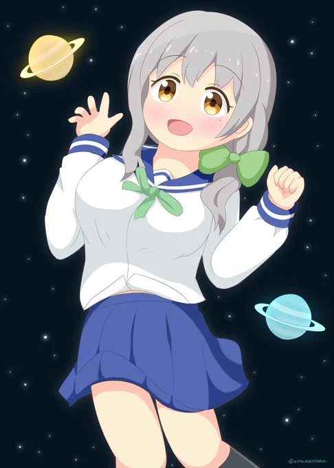 モンロー先輩おめでとうございます!(過去絵修正絵)#森野真理生誕祭2023 #koias 