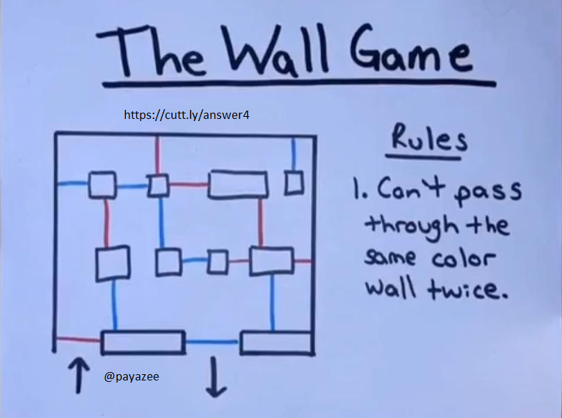payazee_puzzle's tweet photo. Answer -->https://t.co/oDEVFUQwx1
.
.
#payazee #riddle #riddlesdaily #bestriddles #logicpuzzles #logicpuzzle #logic #coinpuzzle #puzzles #puzzleGame #brainteasers #brainExercise #puzzle #puzzletime #puzzlelover #braingame #timepuzzle #mathematics #thinkingpuzzle #mazepuzzle https://t.co/UMBlRzNbk0
