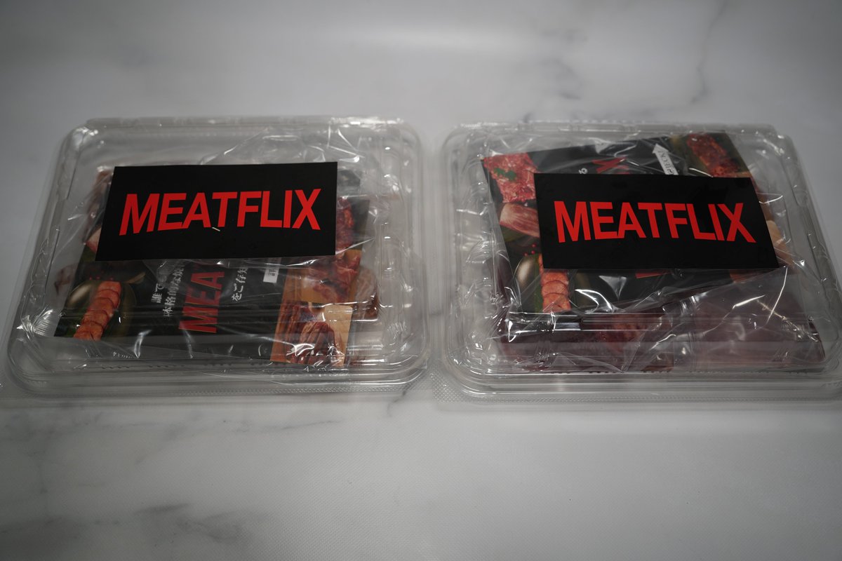 makokutuna's tweet photo. ドゥドゥーン
今夜はアウトカム(@meat_outcome)さんのMEATFLIXで牛タンとトモサンカクを頂いちゃいました😉
#焼肉 #料理 #MEATFLIX https://t.co/yJ6eCAEttB