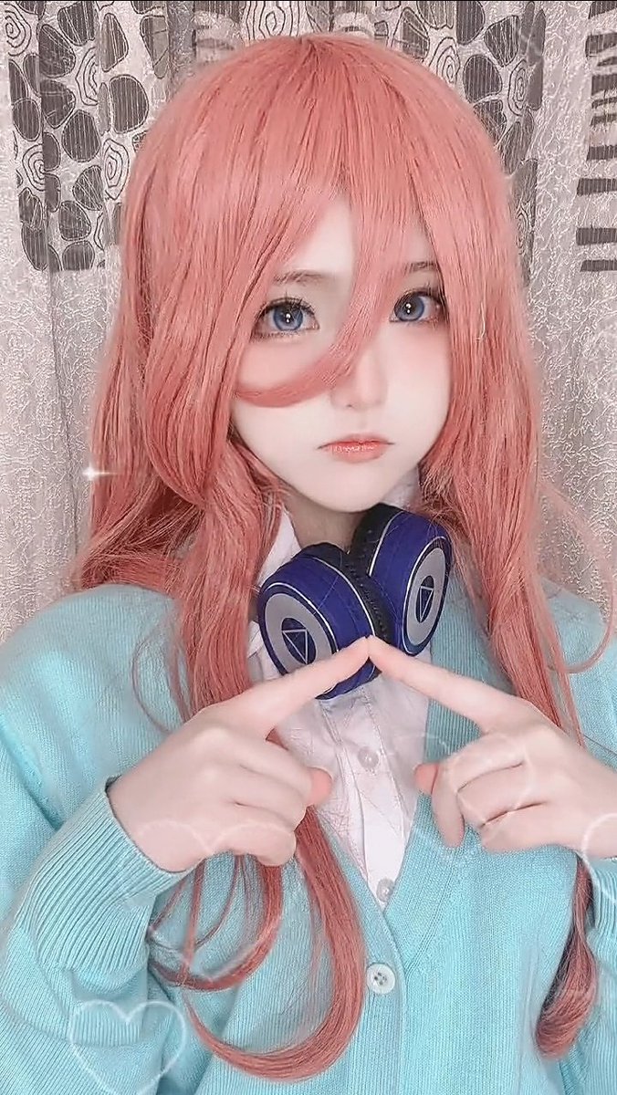 MINGYU1002_'s tweet photo. 💗 cos Miku 
你想从 Miku 那里得到什么？ Miku会为你带来！
#cos #MikuNakano https://t.co/71V5b4cQox