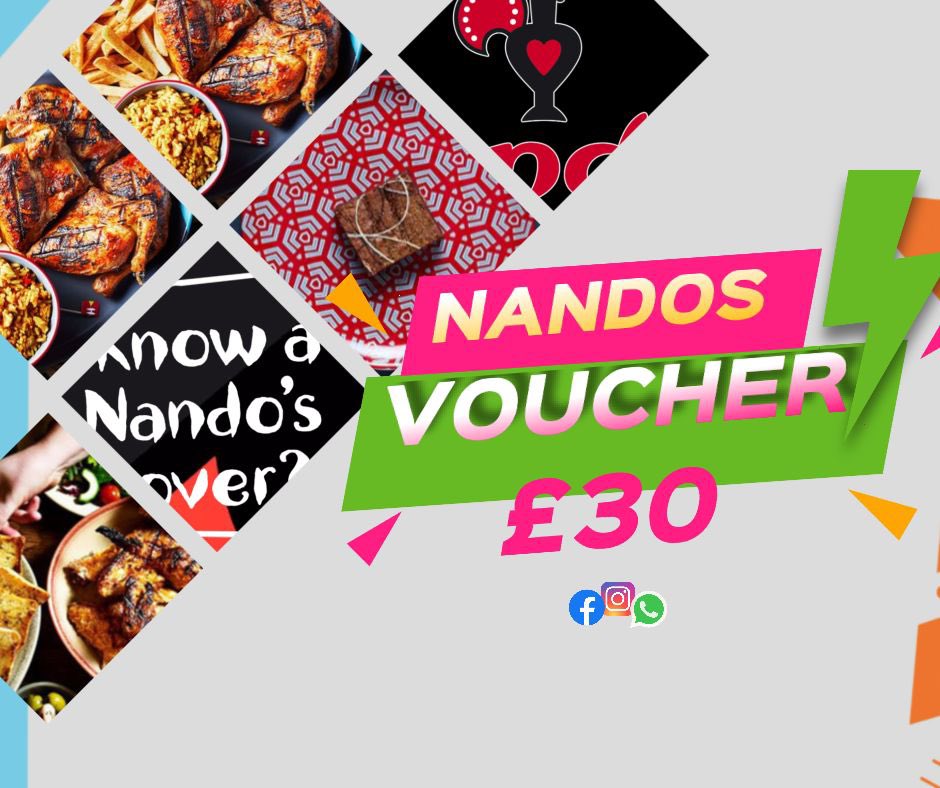 wrexhamtaxis's tweet image. 𝗙𝗥𝗘𝗘 𝗚𝗜𝗩𝗘𝗔𝗪𝗔𝗬 - 𝗗𝗮𝘆 𝟭 📣 

Our first prize is a £30 ‘cheeky’ @NandosUK voucher🐔 

All you have to do is: 
Like, retweet and follow us ☑️ 

𝑰𝒕’𝒔 𝒂𝒔 𝒔𝒊𝒎𝒑𝒍𝒆 𝒂𝒔 𝒕𝒉𝒂𝒕… 

Winner announced 10am tomorrow, followed by 𝗔𝗡𝗢𝗧𝗛𝗘𝗥 prize up for grabs 😁