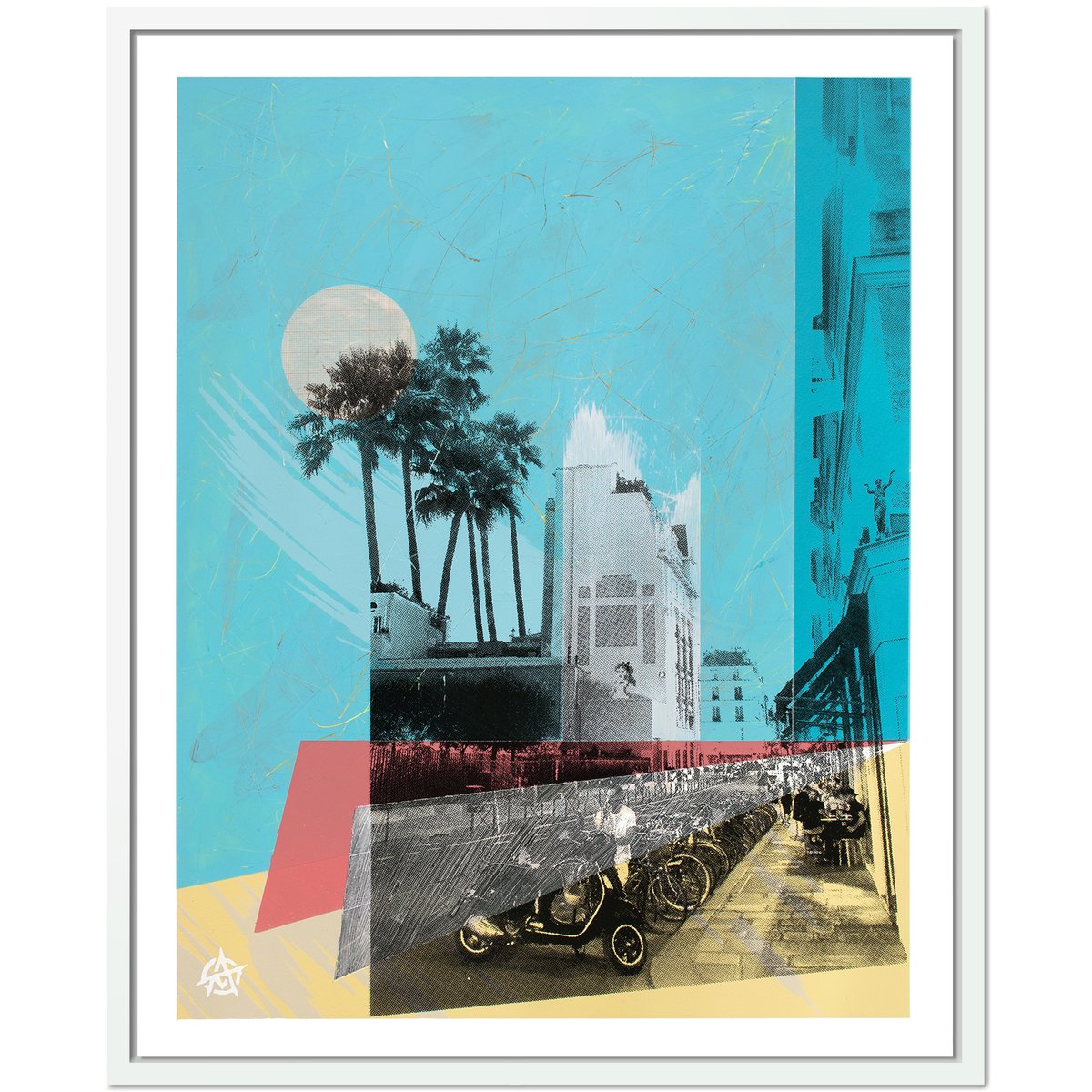 Two of my Paris themed artworks have been selected by the team at ArtCan to be exhibited at a new show at Kroll's headquarter in Paris alongside a number of amazing ArtCan artists!  
#ArtCanOrg #anilmistryart