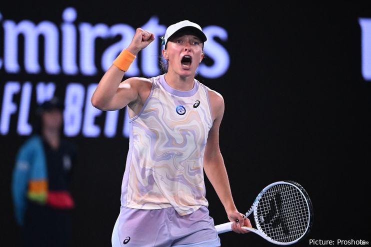 Latest Tennis News (@espntennis) on Twitter photo 🏆🏆 IGA SWIATEK DESTROYS JESSICA PEGULA IN EMPHATIC QATAR TOTALENERGIES OPEN TITLE WIN beating Pegula in the final 6-3 6-0.
<a href="/iga_swiatek/">Iga Świątek</a> #QatarTennis <a href="/QatarTennis/">Qatar Tennis Federation</a> 🏆🏆 IGA SWIATEK DESTROYS JESSICA PEGULA IN EMPHATIC QATAR TOTALENERGIES OPEN TITLE WIN beating Pegula in the final 6-3 6-0.
<a href="/iga_swiatek/">Iga Świątek</a> #QatarTennis <a href="/QatarTennis/">Qatar Tennis Federation</a>
