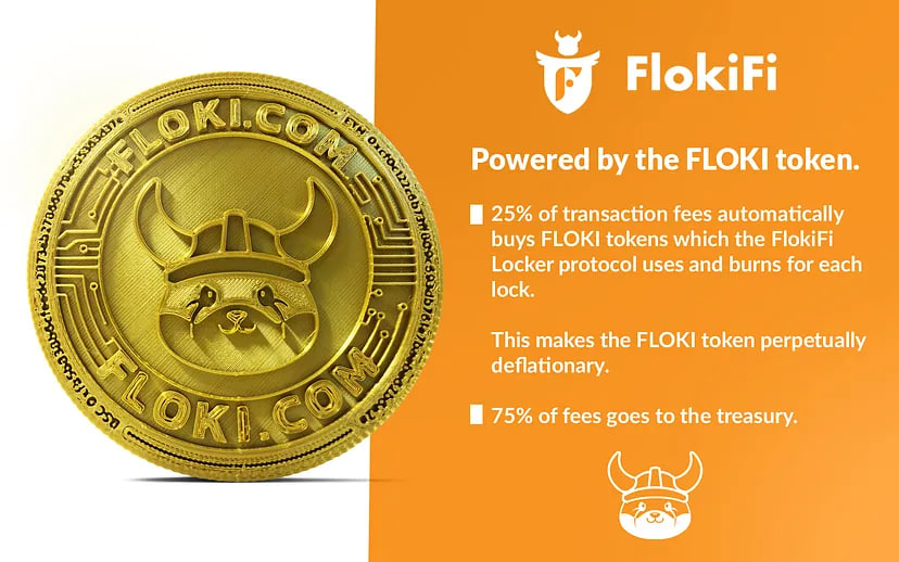 FLOKI's tweet photo. #FlokiFi Locker uses $FLOKI as its main utility token.

Every lock on the protocol burns FLOKI tokens on chains we're tradable. This makes the #FLOKI token deflationary!

Website: https://t.co/a8HPcR2Z24
Audit: https://t.co/2F0aTBgJIK https://t.co/67ERtLVEgK