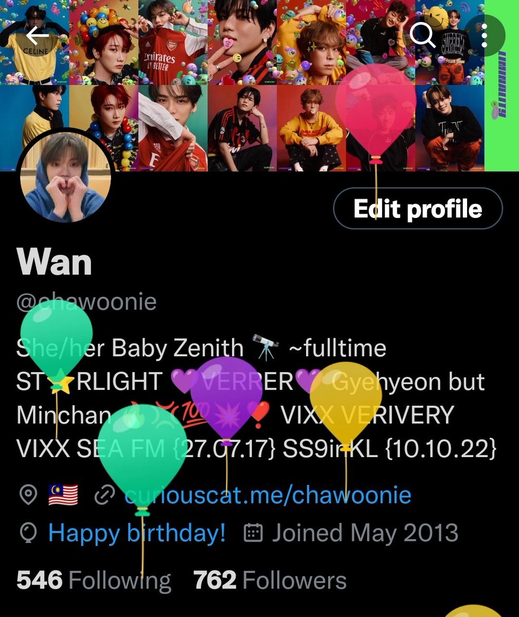 chawoonie's tweet photo. Alhamdulillah, masih bernafas 🎂 https://t.co/Ox2YjfxhGp