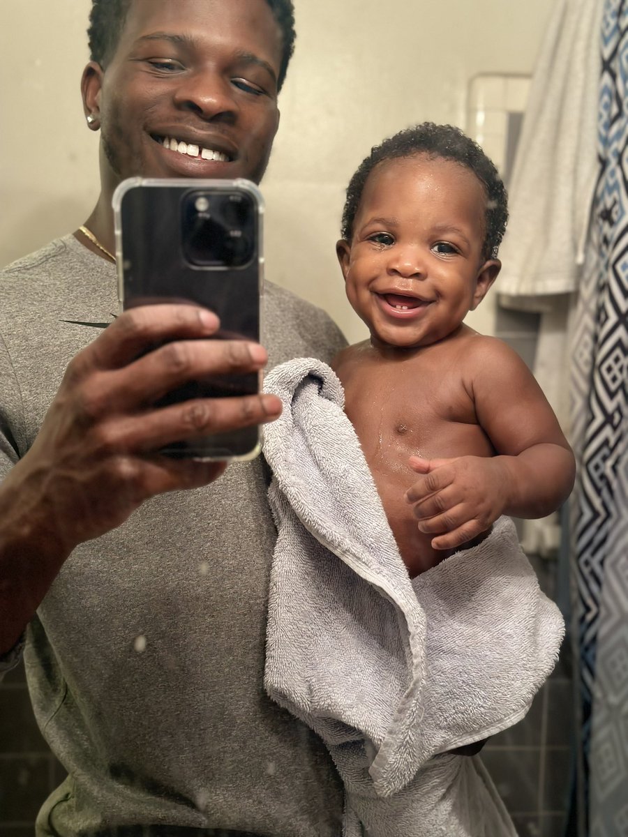 11 months and going!!🥺🥹🤩🫶🏿💯 #myeverything #blackbabies #babyboy #FatherSonDuo