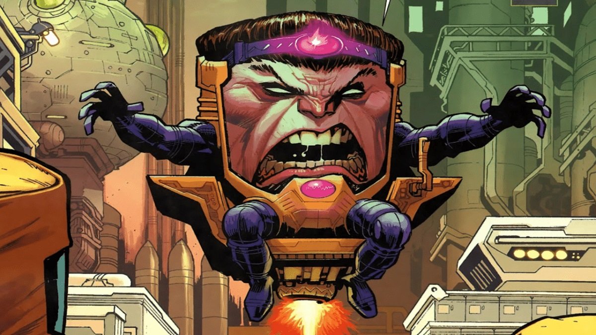 offmodescarab's tweet photo. I haven't seen quantumania yet but does anyone else think it's weird how much everyone pretended to care about modok? 

They want him to be comic accurate and cool and monstrous and in the comics he's just a bad filler villain with no good stories

Look at him and be real https://t.co/feV7xFm35O