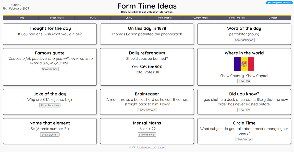 FormTimeIdeas tweet media