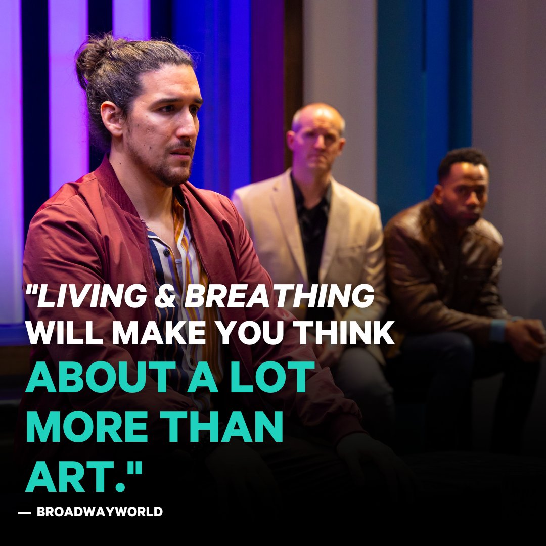 TwoRiverTheater's tweet photo. Critics are raving about this thought-provoking, world premiere play! Come see LIVING &amp; BREATHING, onstage until Feb 26! https://t.co/tJXLi1mRKB
