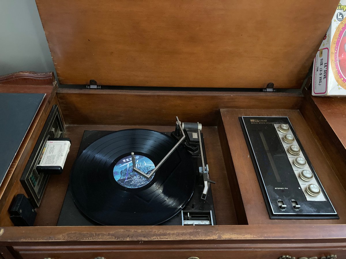 On this day (Feb. 19) in 1878, Thomas Edison patents the phonograph. About 100 years later, Montgomery Ward produces this cabinet version - which you can see on display at The Sherman Museum.