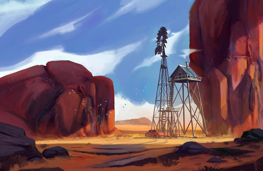 「Storytelling and Design for Concept Art 」|IAMAGのイラスト