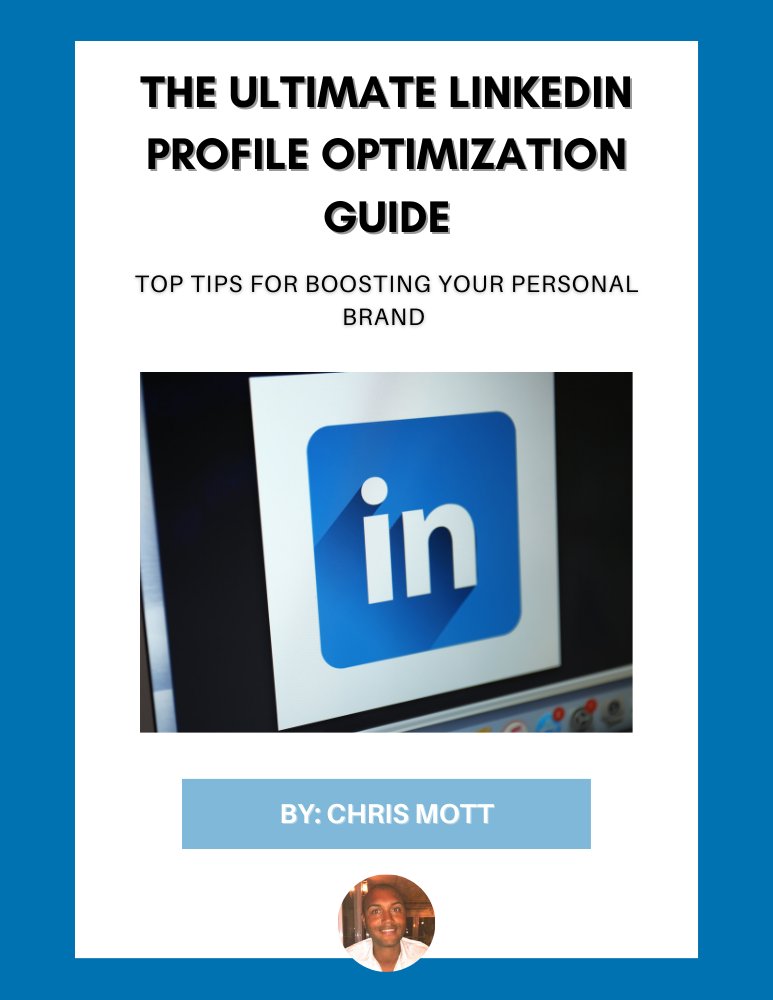 ChrisdotMott's tweet image. Don&apos;t miss out on the opportunity to make a lasting first impression and grow your career 🚀 on LinkedIn

The Ultimate LinkedIn Profile Optimization Guide is here to help 🆘

Get your copy today!

shorturl.at/lprKM

#LinkedInGuide #ProfileOptimization #opportunity #linkedin