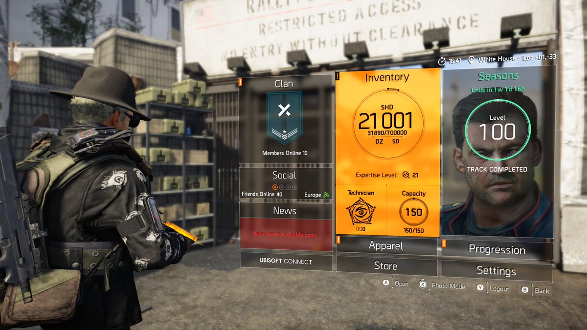 eaglelade85's tweet photo. SHD 21k ✌️

#TheDivision2 #DefianceDzx #Grind https://t.co/bMjsRhGzsD