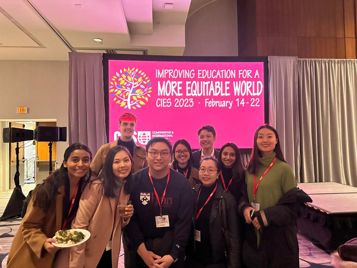 IEDP_PennGSE's tweet photo. Hello, D.C! We are all geared up for #CIES2023. Tons of great presentations, workshops, and events to look forward to. And ofcourse, meeting epic people! #IEDPatCIES https://t.co/p6mpIKobhP