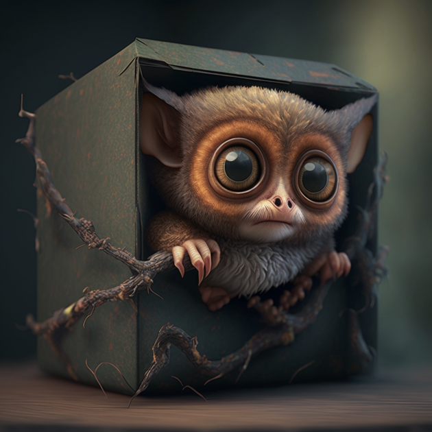 Nifty_01's tweet photo. Entrez dans le monde enchanteur de la forêt tropicale avec mon dernier #NFT  un tarsier adorable en art numérique qui vous fera voyager vers des contrées exotiques ! #artcrypto #blockchainart 

https://t.co/Ln1X1NGuz8 https://t.co/bBD7otowAl