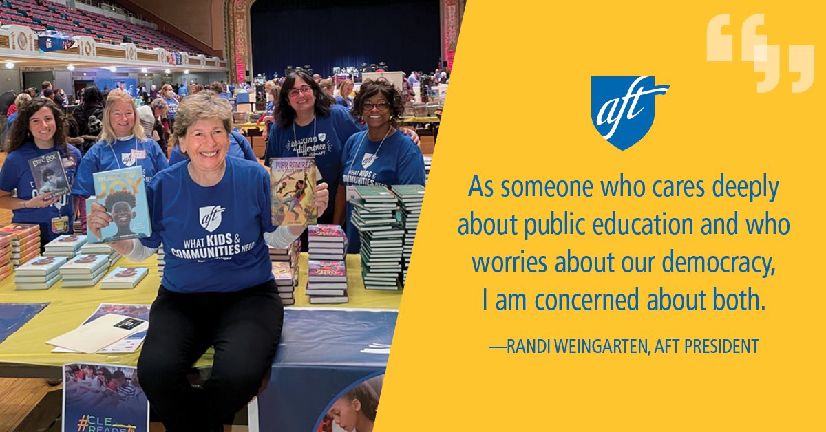 rweingarten's tweet photo. The freedom to read has come under particularly ferocious assault in FL under Gov. DeSantis, where images of school libraries show books removed &amp; classroom bookshelves covered by tarps &amp; signs warning, “Books are NOT for student use!!” More: https://t.co/cCZey7IeKR… @AFTunion https://t.co/6zBjqT3ISB