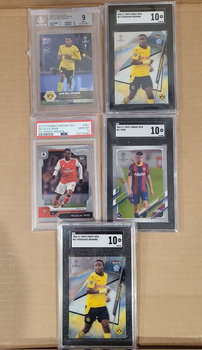 JCarp94855232's tweet photo. Cheap slabs! $14 each
@jcutlersburner
@GL_HobbyAccount @ILOVECOLLECTIN1
Shipping Starts @: ๐บ๐ธ: $5
๐จ๐ฆ: $14
๐ฌ๐ง: $24
Other: Calculated
Stack Minimum: $10
#PDSSS https://t.co/UHSxAnYRa7