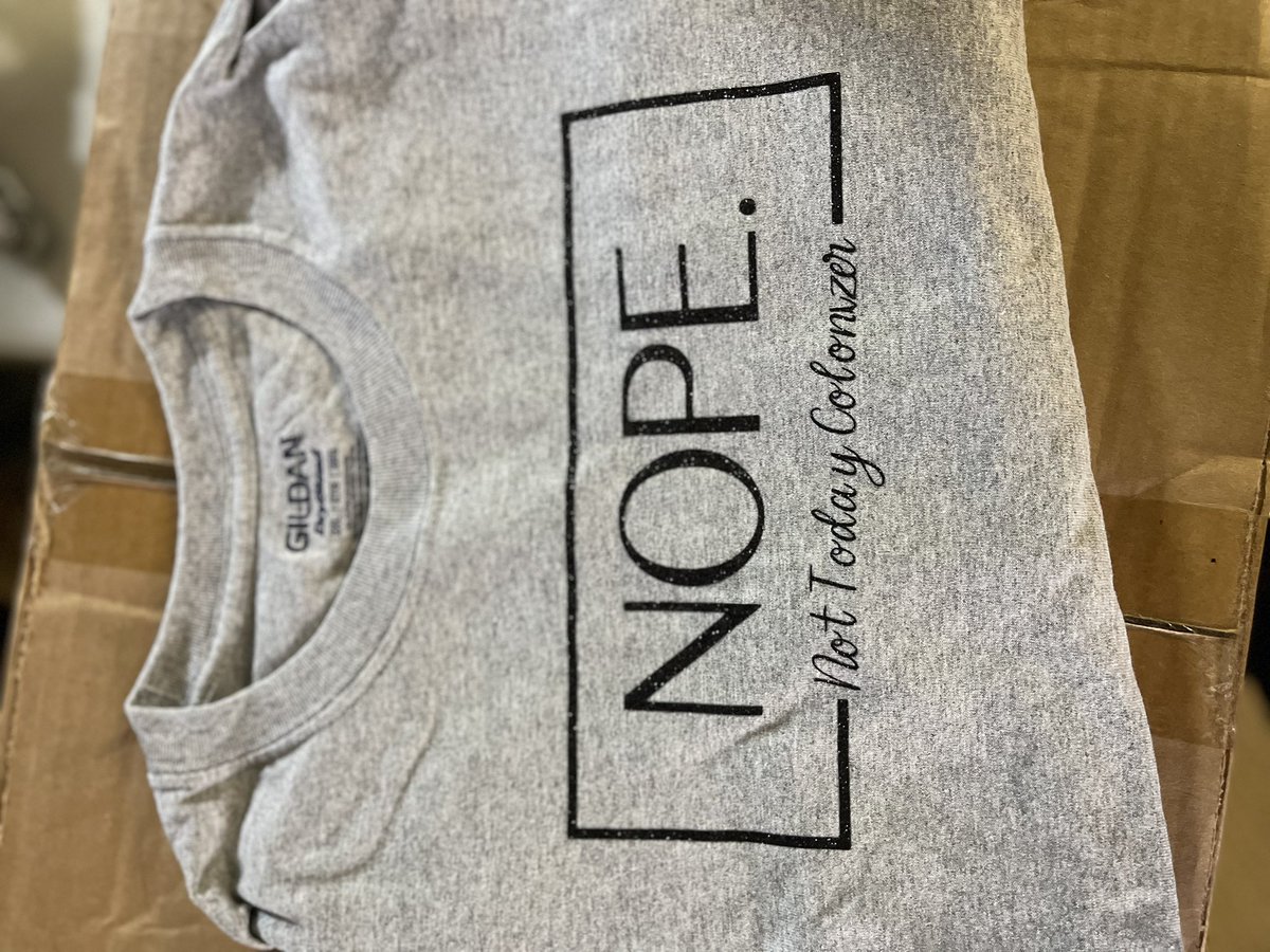 Ashpirations1's tweet photo. @Ashpirations1 clearance. Making room and restructuring the business model. This t shirt is a size XXL. $15 plus shipping. DM me for shipping and payment info. This is the last one of these I have in this size. https://t.co/fBYS9LH9Hq