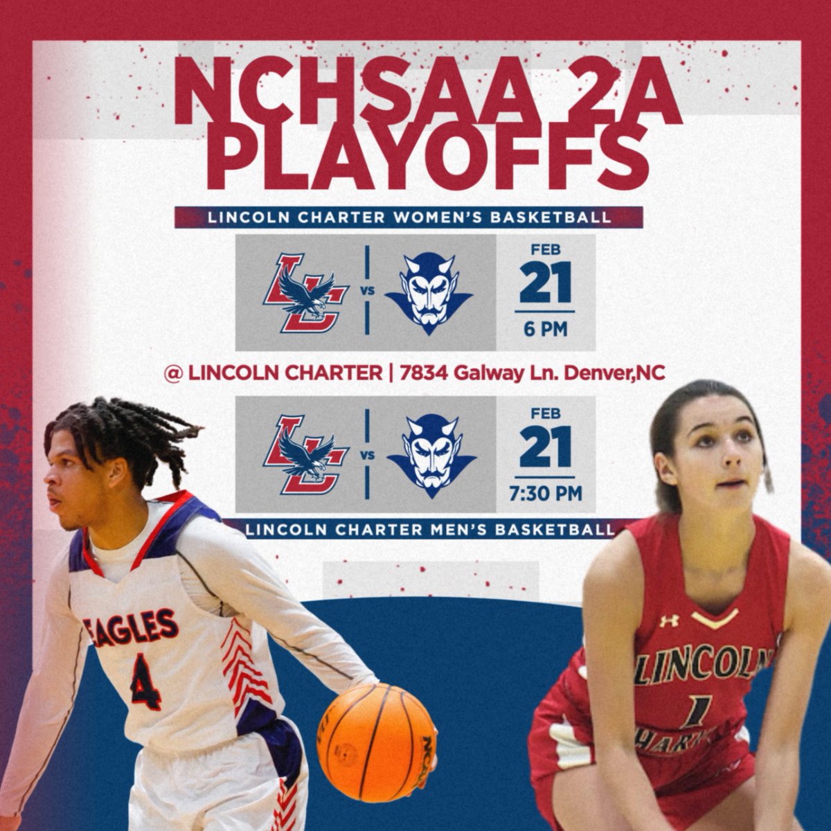 Lincoln Charter Athletics tweet media