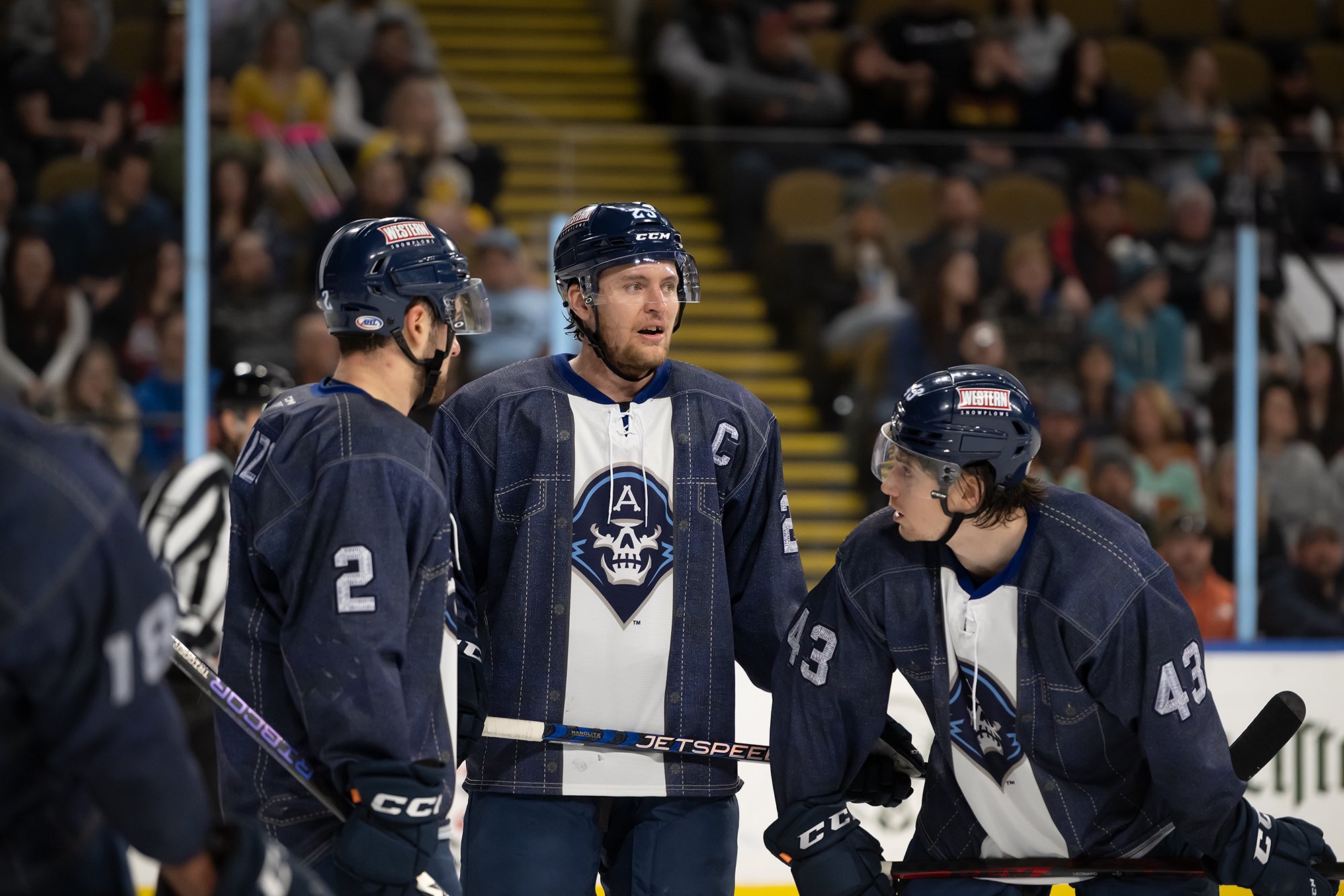 Tuxedo top hockey jersey