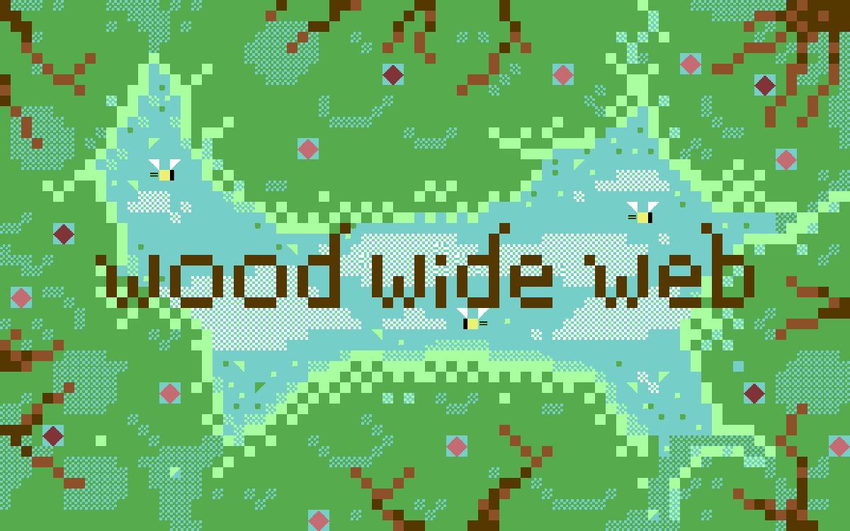 In January we launched @vividfax and @msmrgni's Wood Wide Web, a new poetic walking simulator where words grow on trees and are carried by the wind. The physical build responds to real world plantlife connected to the game, but you can try it online now!
vividfax.itch.io/wood-wide-web