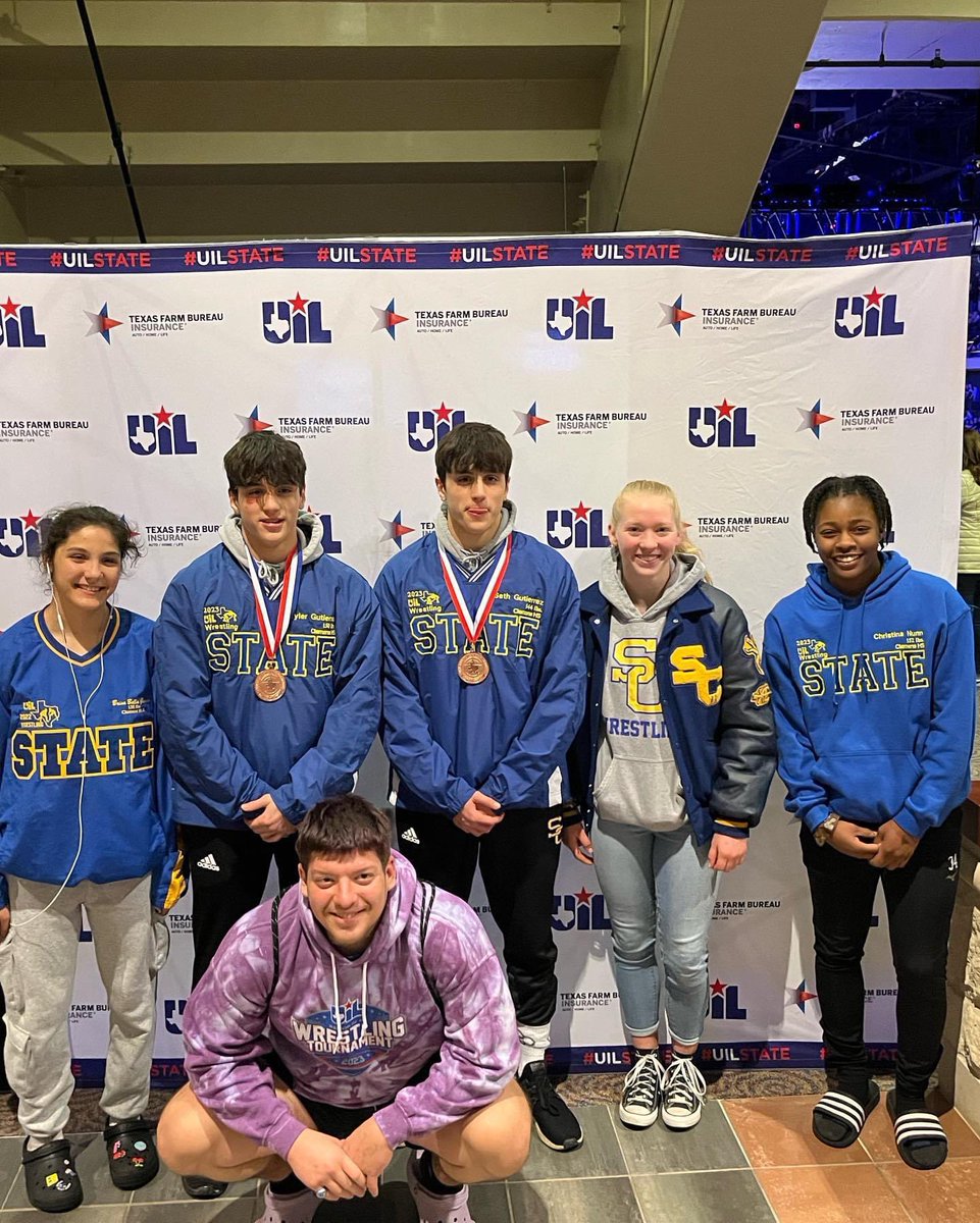 maccaudlepatt's tweet image. Another former Panther representing Clemens High School at the state wrestling tournament. Congratulations to Kyllysta Dawkins who attended as an alternate. @SchertzES #onceapantheralwaysapanther 🐾