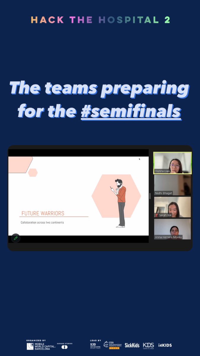 Our teams working so hard for the #semifinals