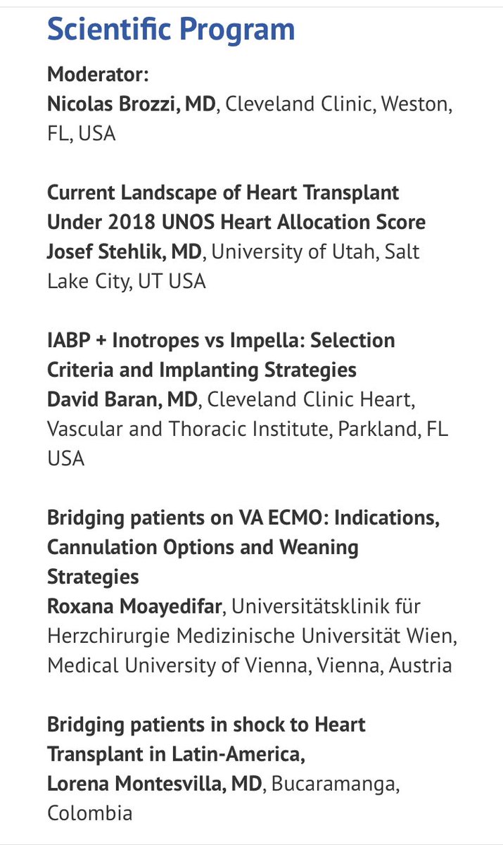 @NBrozziMD (@nbrozzimd) on Twitter photo ISHLT Webinars #share latest advances #ThoracicTransplantation. Sign up #CardioThoracicPC webinar #TemporaryMCS_HeartTx on March1st <a href="/ISHLT/">The ISHLT</a> <a href="/davebaran/">David Baran</a> <a href="/JosefStehlik/">Josef Stehlik</a> <a href="/ssilvestryMD/">Scott Silvestry MD</a> <a href="/JoseNaviaMD/">Jose Luis Navia, MD</a> ISHLT Webinars #share latest advances #ThoracicTransplantation. Sign up #CardioThoracicPC webinar #TemporaryMCS_HeartTx on March1st <a href="/ISHLT/">The ISHLT</a> <a href="/davebaran/">David Baran</a> <a href="/JosefStehlik/">Josef Stehlik</a> <a href="/ssilvestryMD/">Scott Silvestry MD</a> <a href="/JoseNaviaMD/">Jose Luis Navia, MD</a>