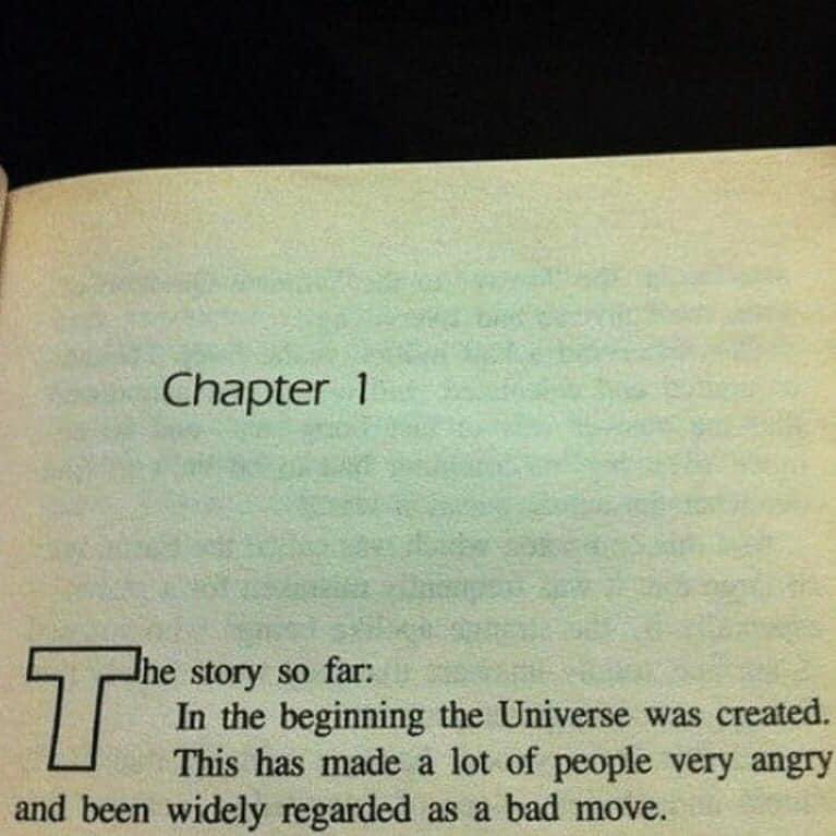 dougboneparth's tweet photo. Maybe the best opening to a book… https://t.co/t2MvA5gkyF